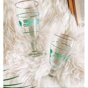 ☘️ Irish Coffee ☘️ Vintage Goblets